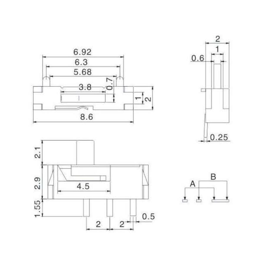 MSK-03撥動(dòng)開(kāi)關(guān)