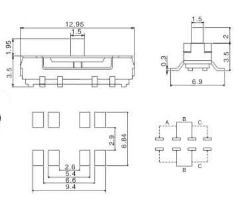MSK-06C撥動(dòng)開(kāi)關(guān)