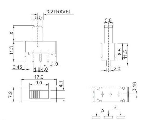 SS-12G02(1p1t)撥動開關(guān)