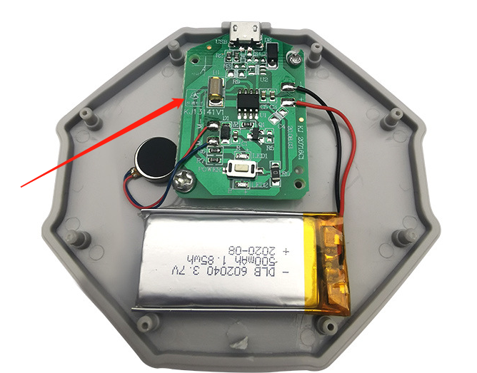 駝背矯正器PCB主板上的角度感應(yīng)開(kāi)關(guān)應(yīng)用案例